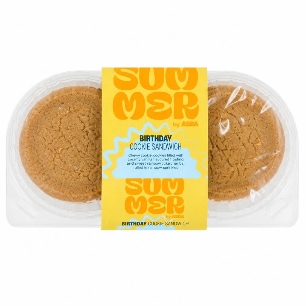 Summer by ASDA Birthday Cookie Sandwich