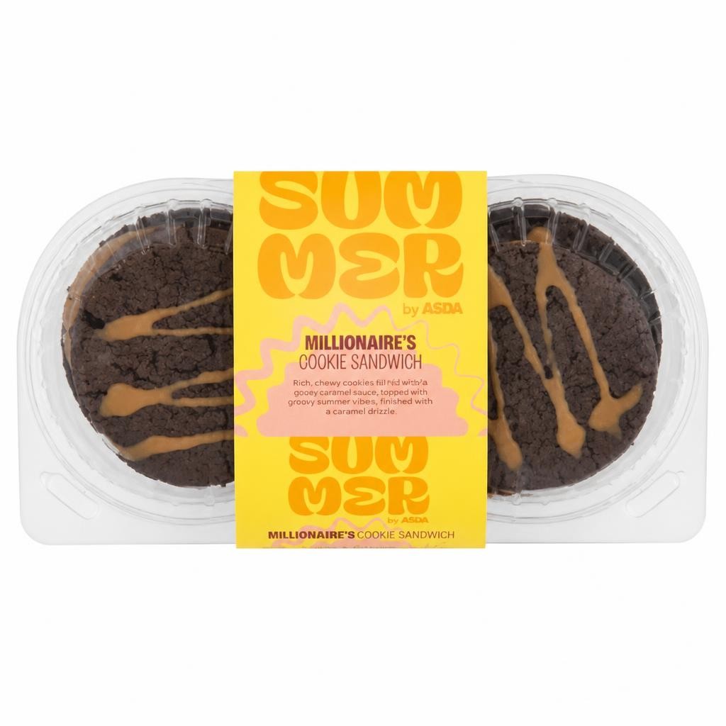 Summer by ASDA Millionaire's Cookie Sandwich