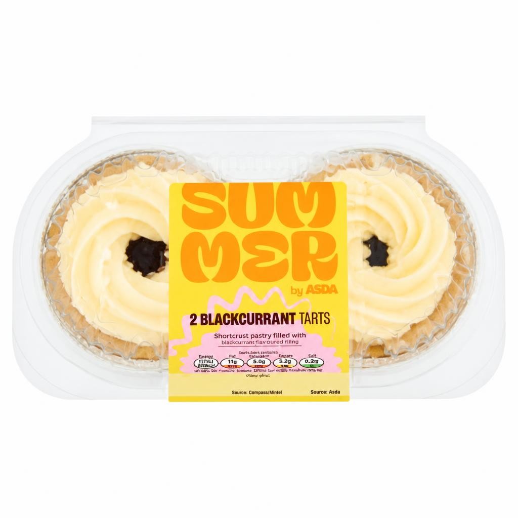 Summer by ASDA 2 Blackcurrant Tarts