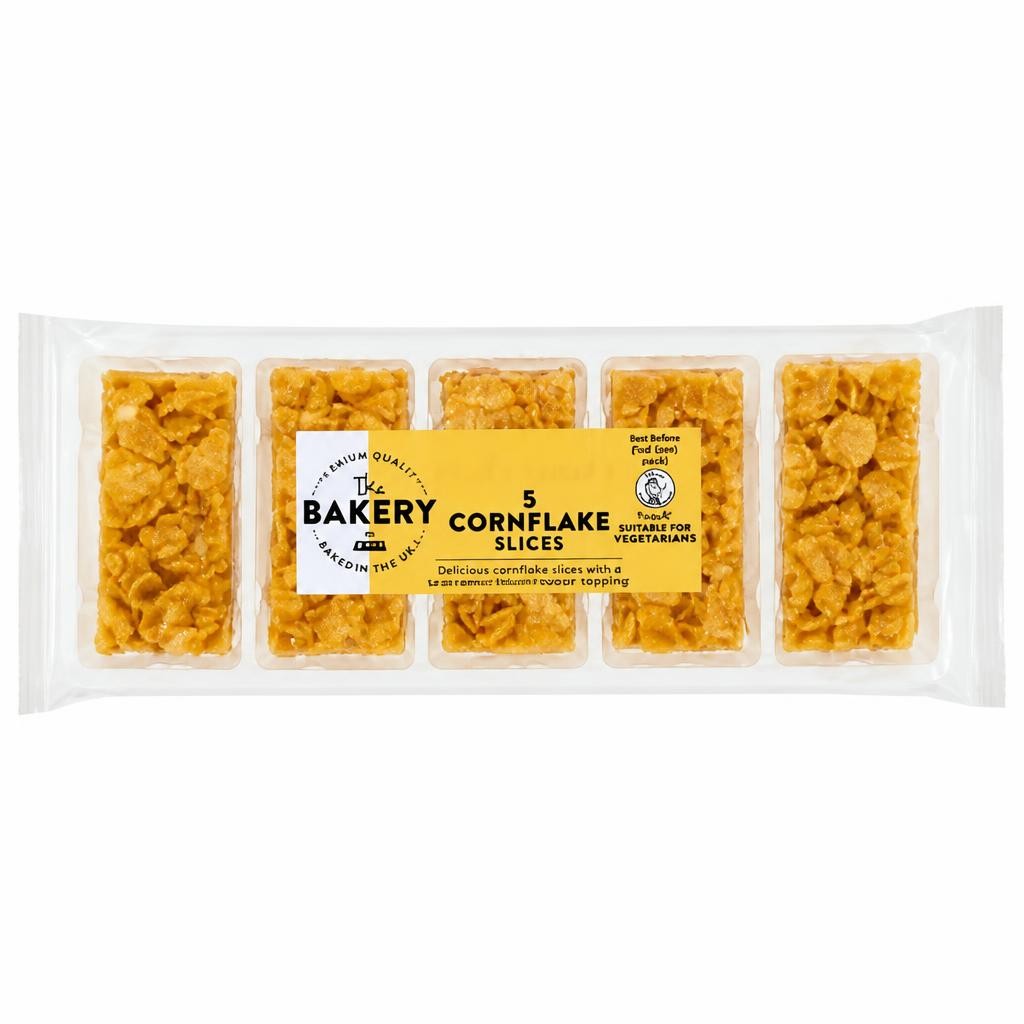 The BAKERY at ASDA 5 Cornflake Slices 135g