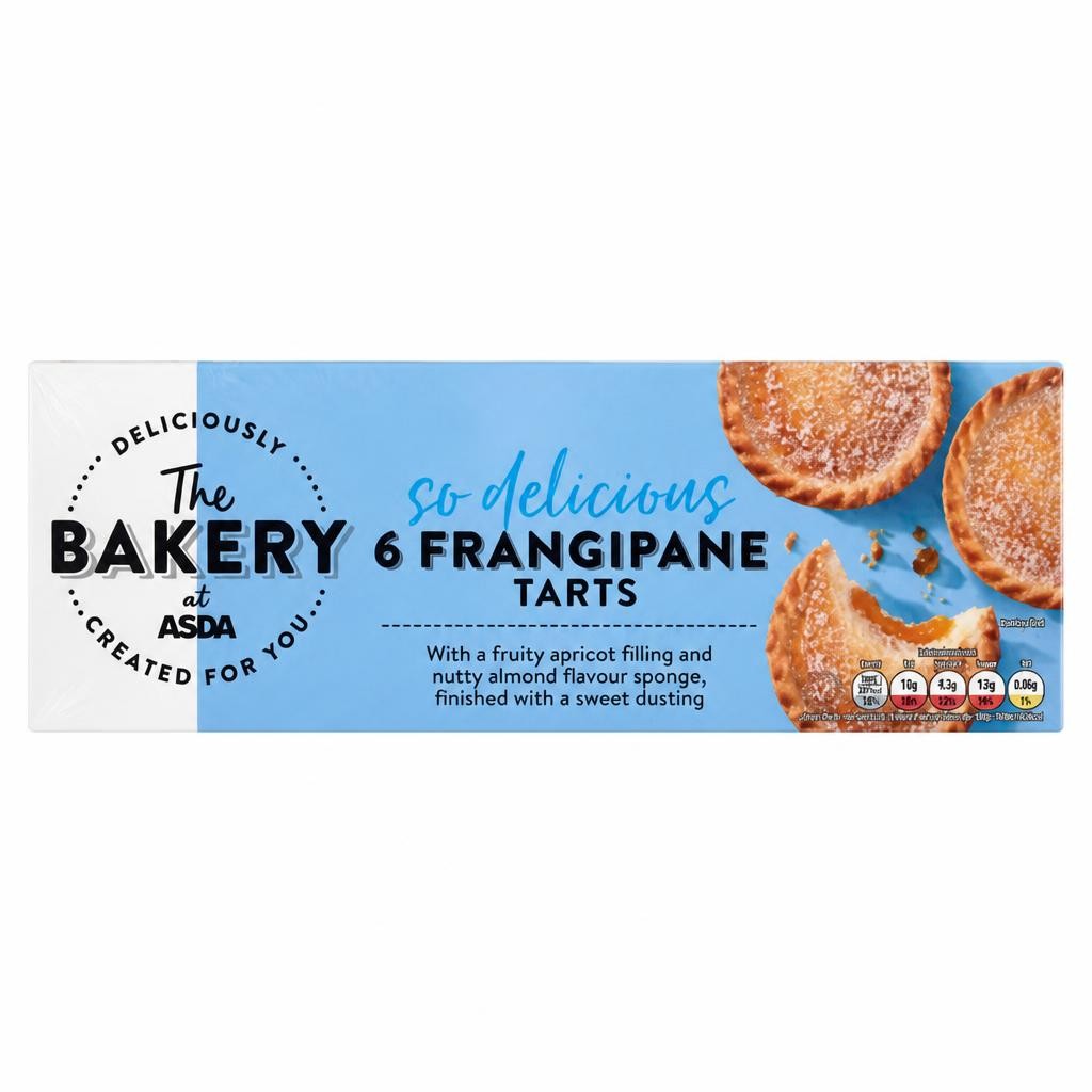 The BAKERY at ASDA 6 Frangipane Tarts