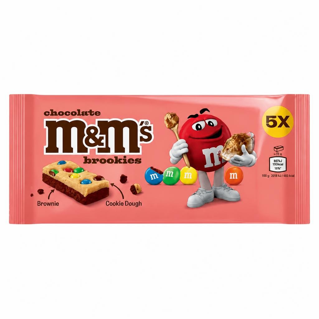 M&M's 5 Chocolate Brookies