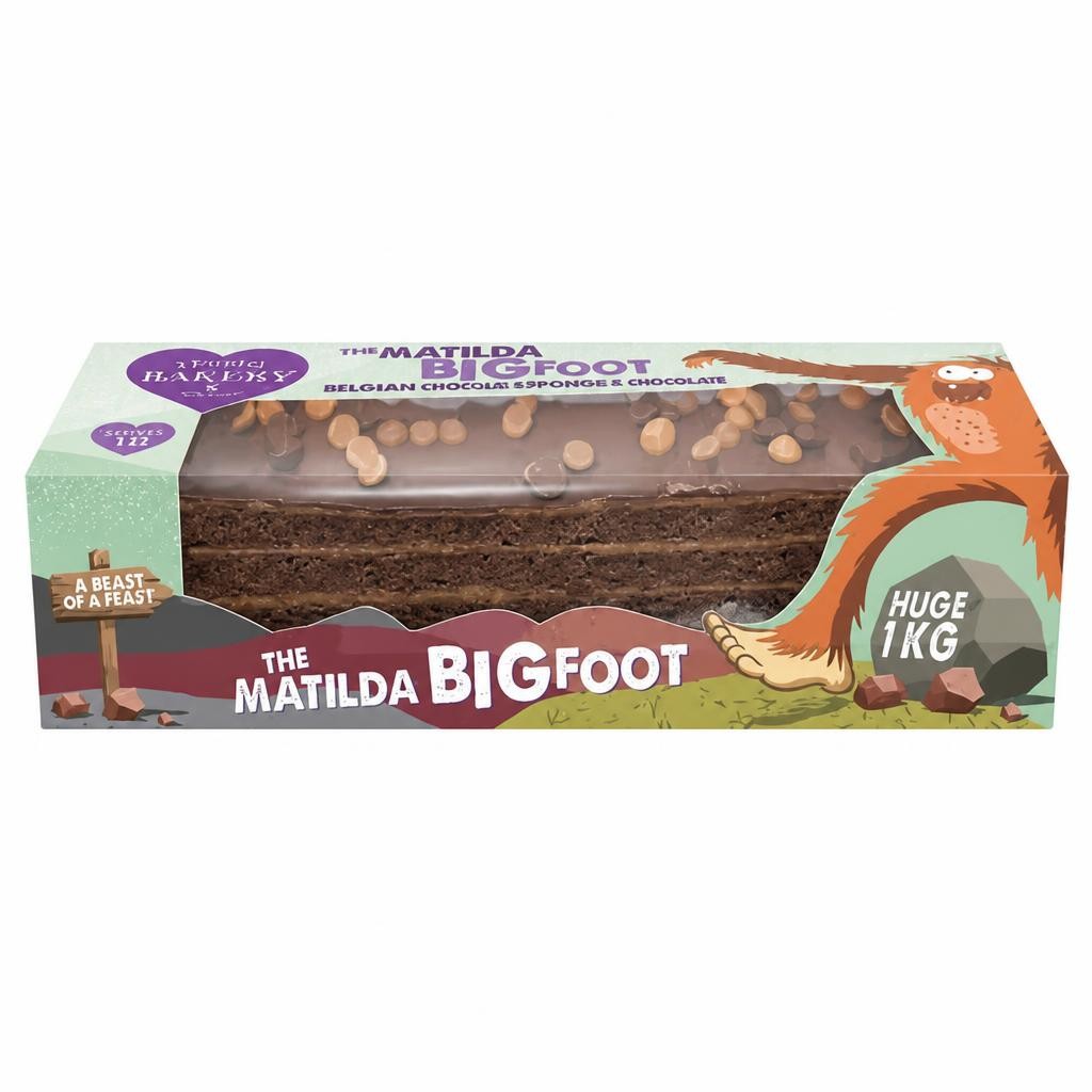 Studio Bakery The Matilda Bigfoot Belgian Chocolate Fudge Brownie Huge 1kg