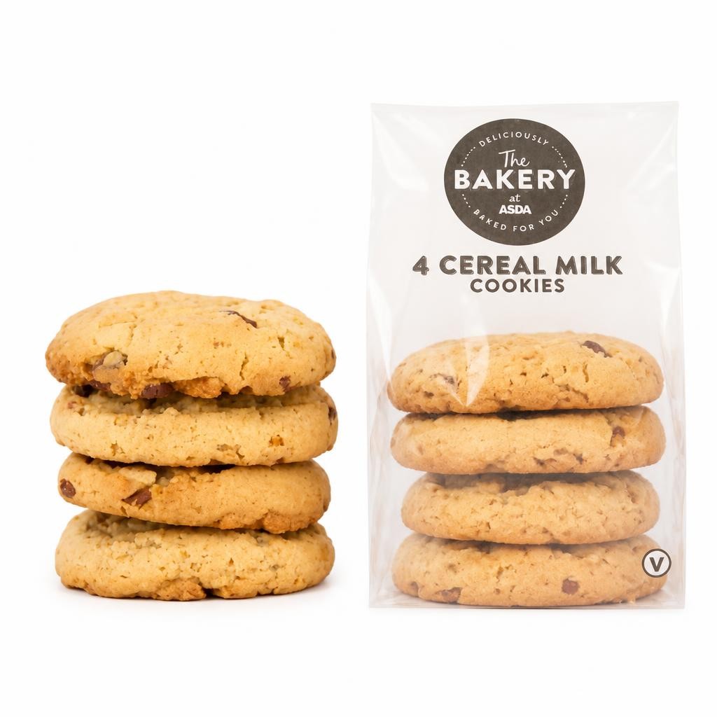 The BAKERY at ASDA 4 Cereal Milk Cookies