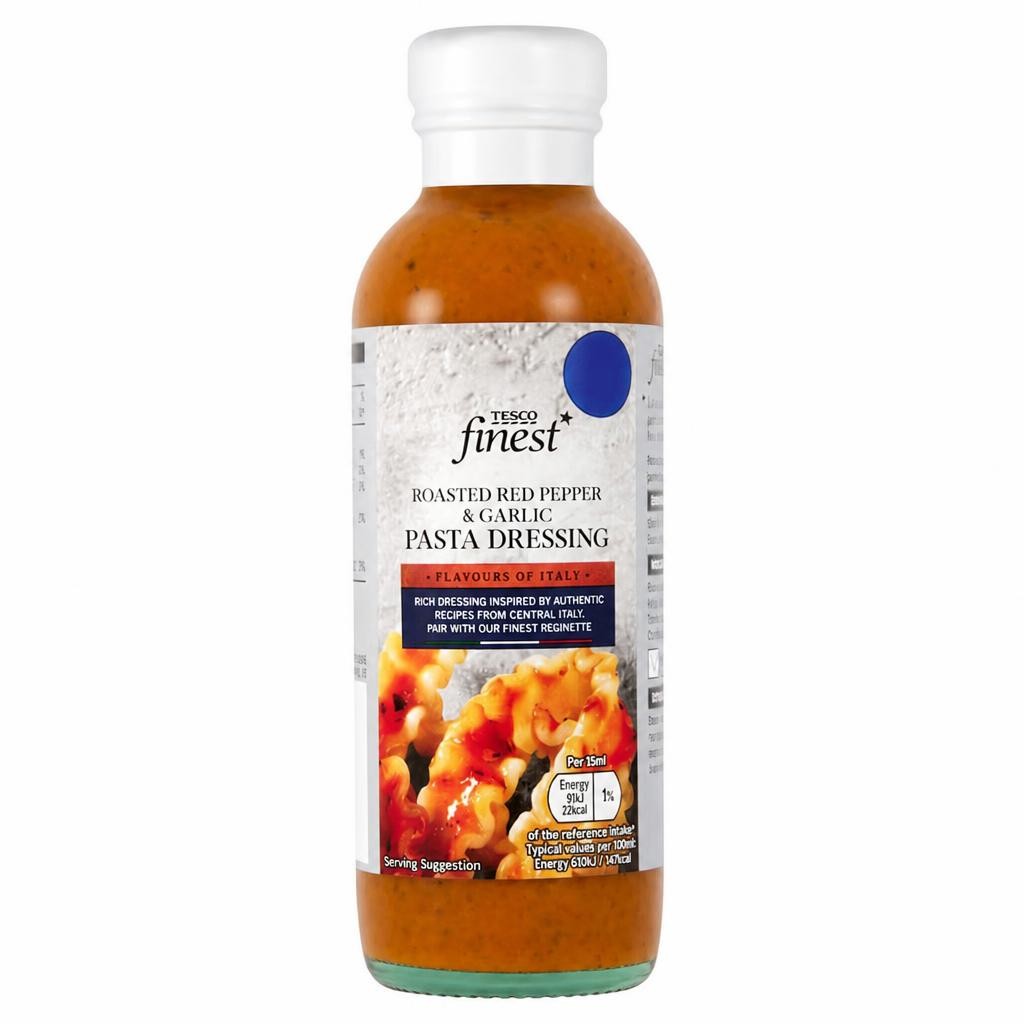 Tesco Finest Roasted Red Pepper and Garlic Pasta Dressing 235ml