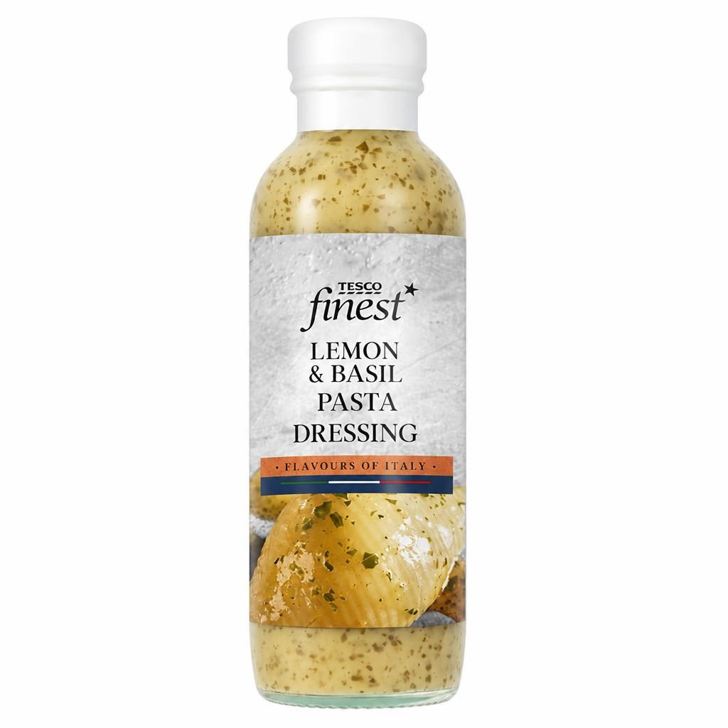 Tesco Finest Sicilian Lemon & Basil Pasta Dressing 235ml