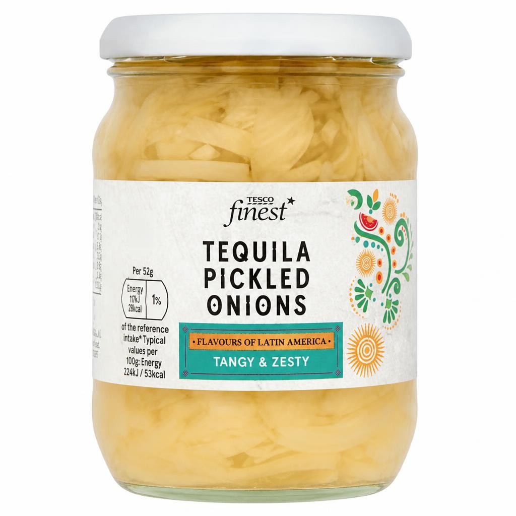 Tesco Finest Tequila Pickled Onions 340g