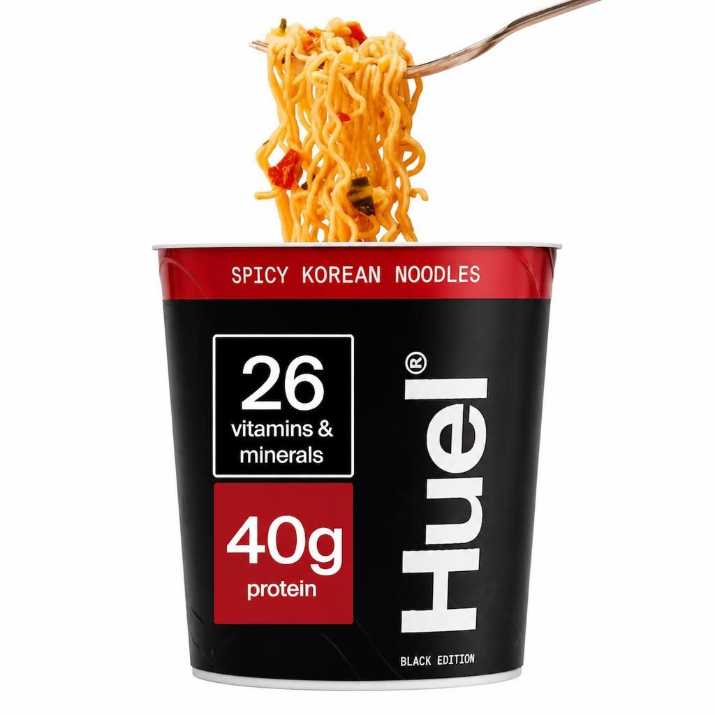 Huel Black Edition Spicy Korean Noodles High Protein Noodles 102g