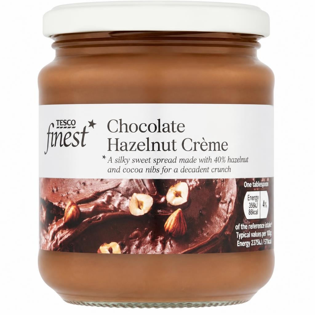 Tesco Finest Chocolate Hazelnut Creme 300g