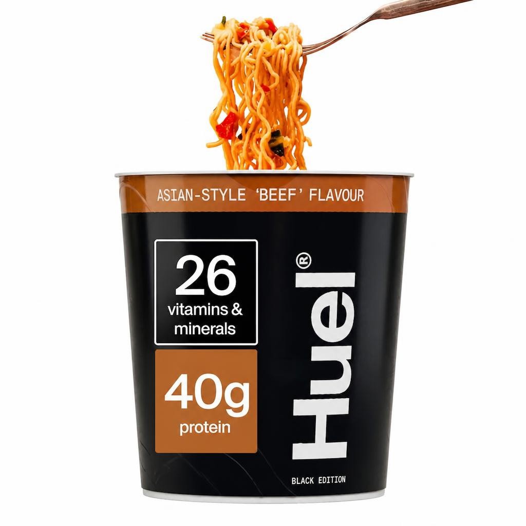 Huel Black Edition Asian-Style Beef Flavour High Protein Noodles - 103g