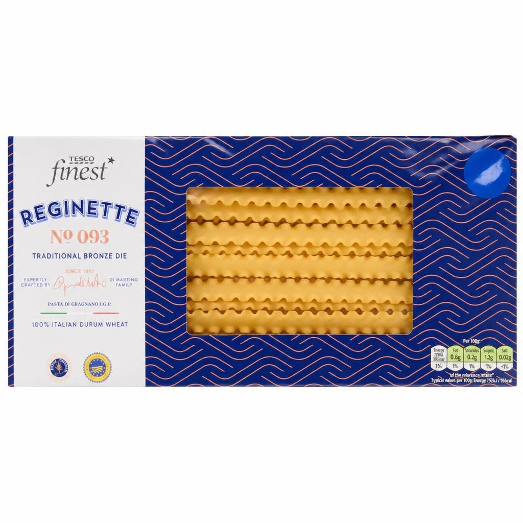 TESCO FINEST REGINETTE 375G