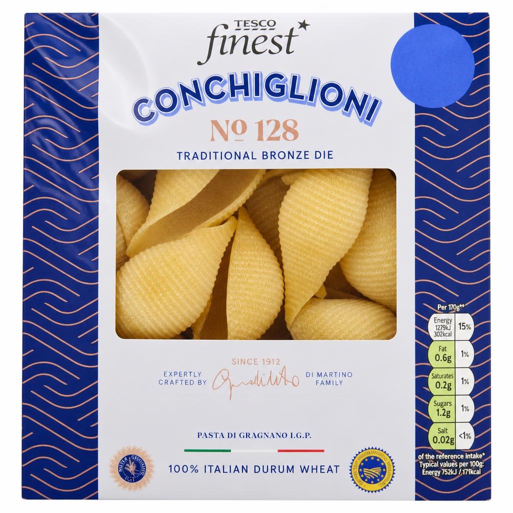 TESCO FINEST CONCHIGLIONI 375G