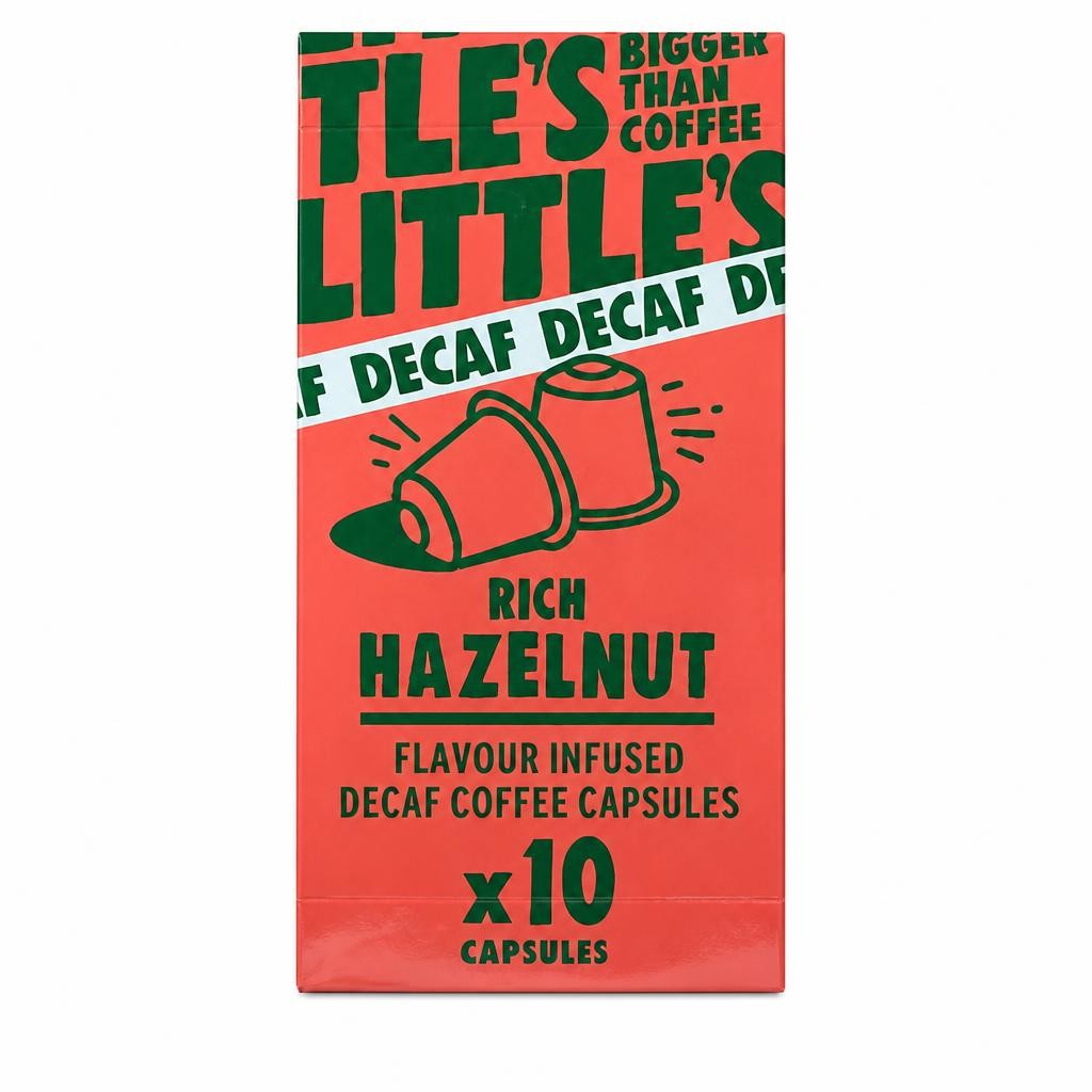 Little's Decaf Rich Hazelnut Coffee Capsules