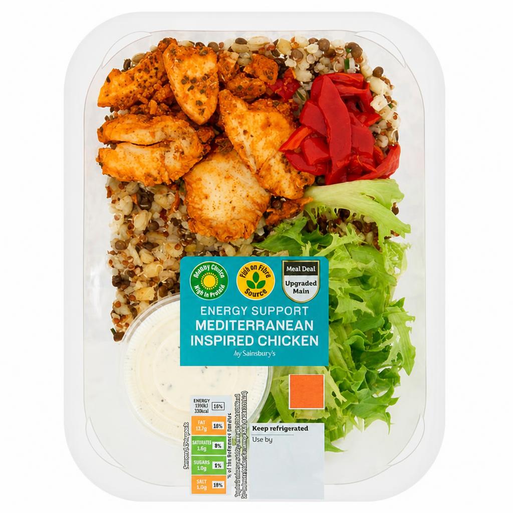 Sainsbury's Energy Support Mediterranean Inspired Chicken 255g