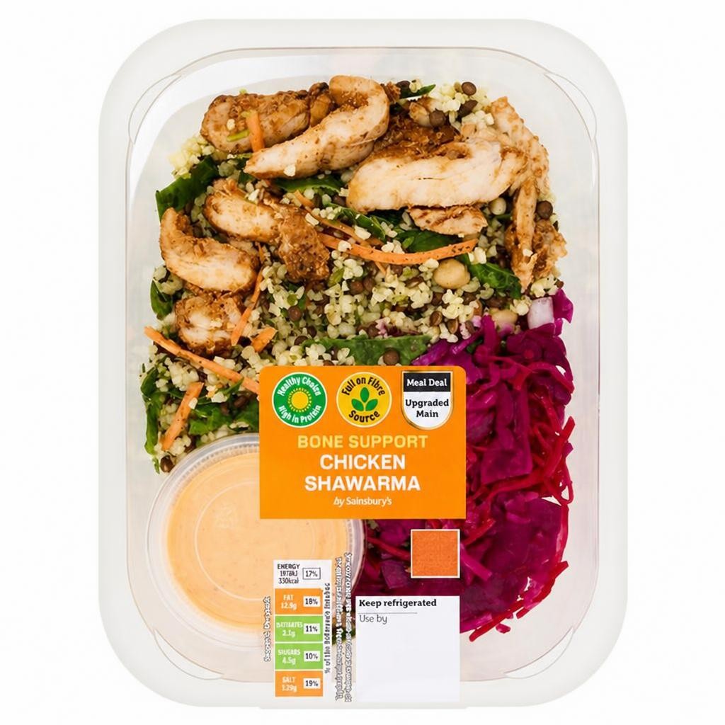 Sainsbury's Bone Support Chicken Shawarma 280g