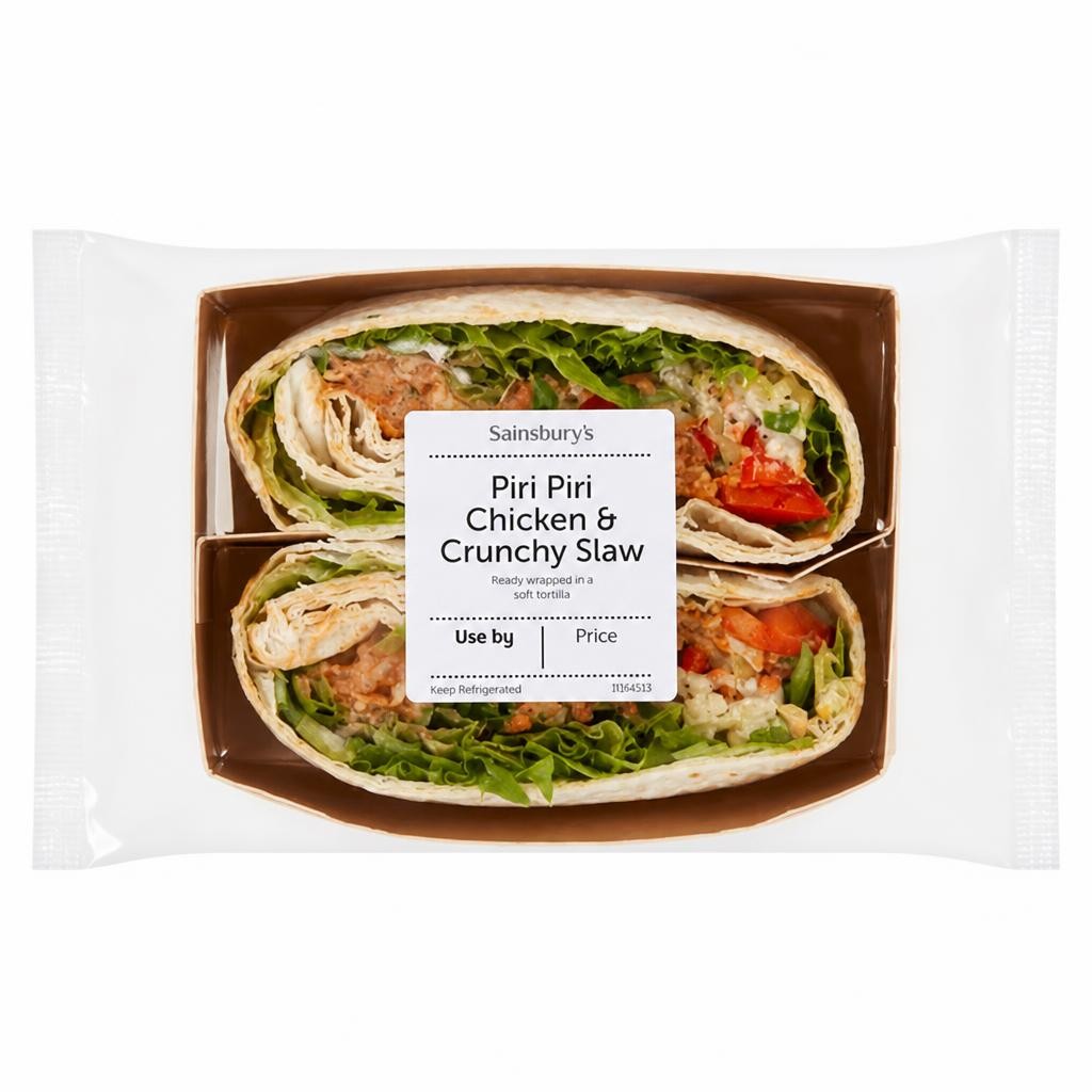 Sainsbury's Piri Piri Chicken & Crunchy Slaw Wrap