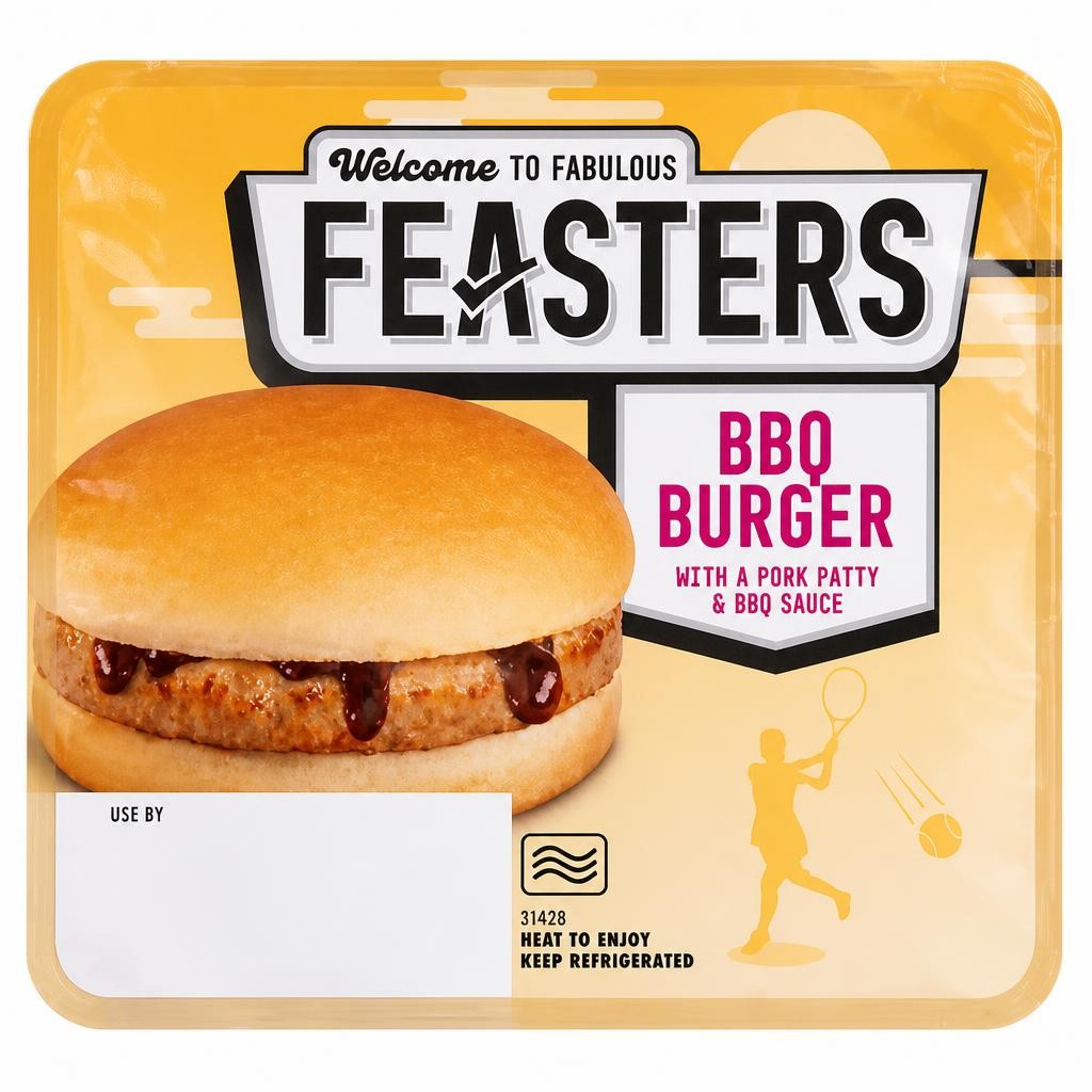 Rustlers BBQ Burger 98g