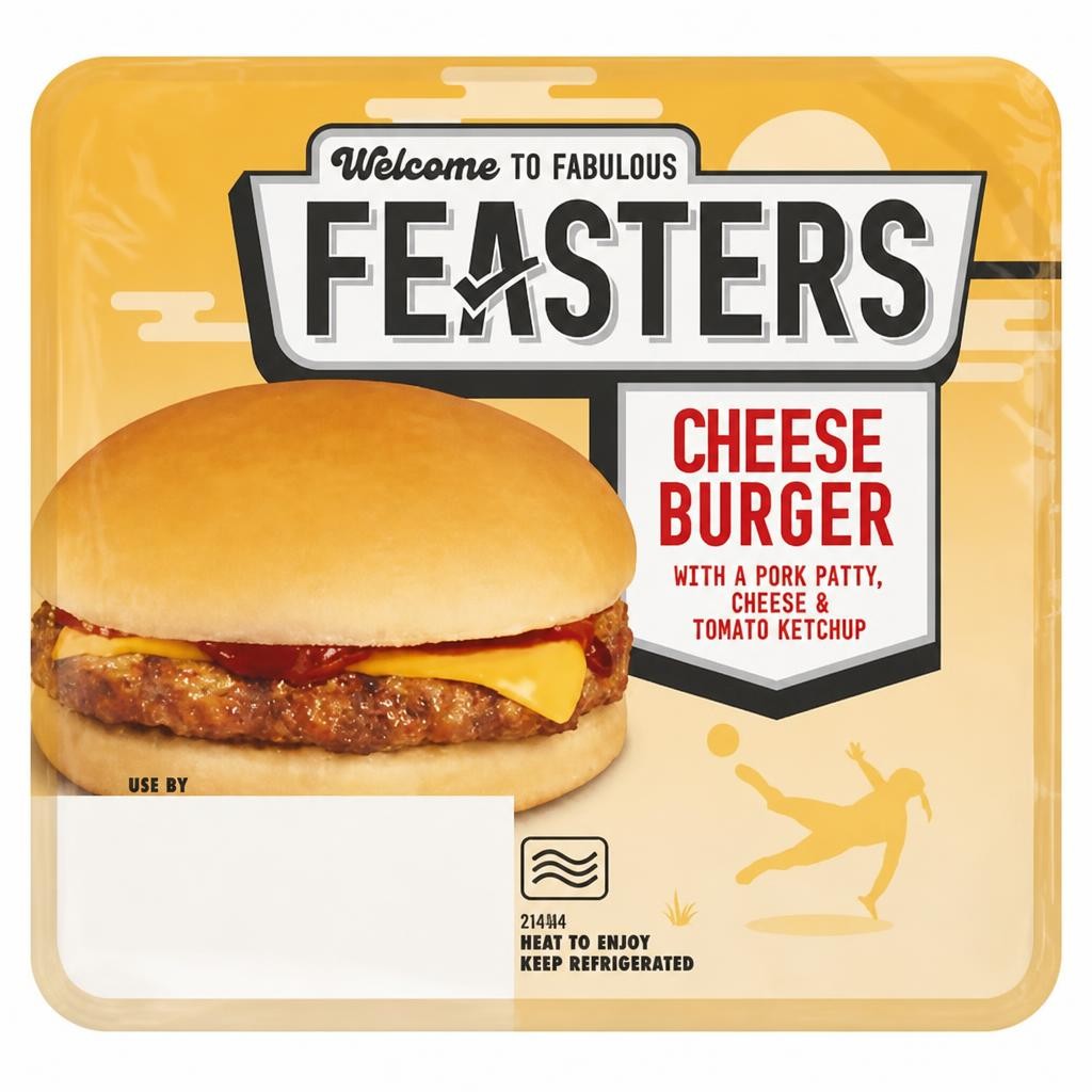 Rustlers Cheese Burger 111g