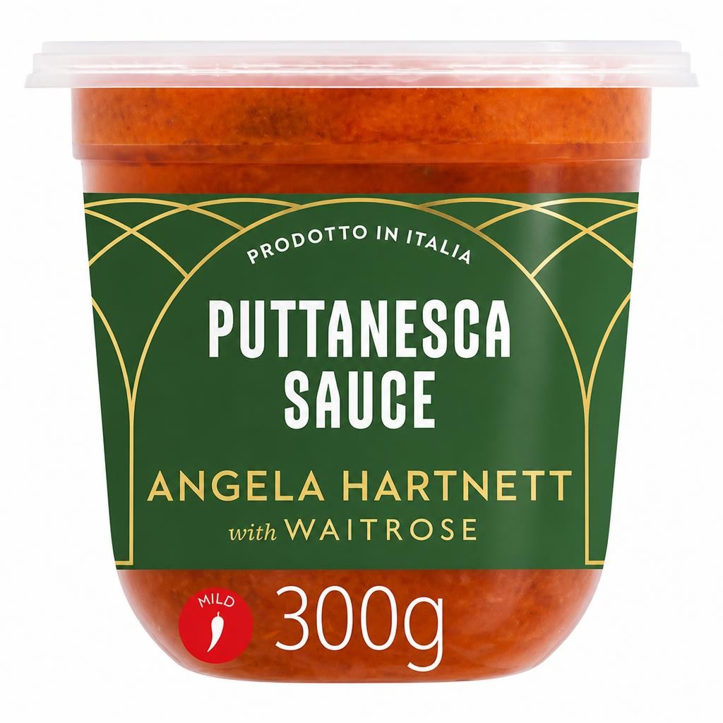 Angela Hartnett with Waitrose Puttanesca Sauce