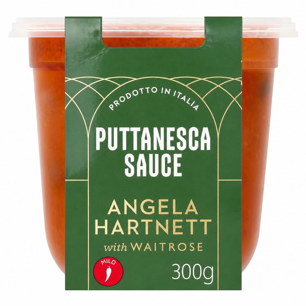 Angela Hartnett with Waitrose Puttanesca Sauce