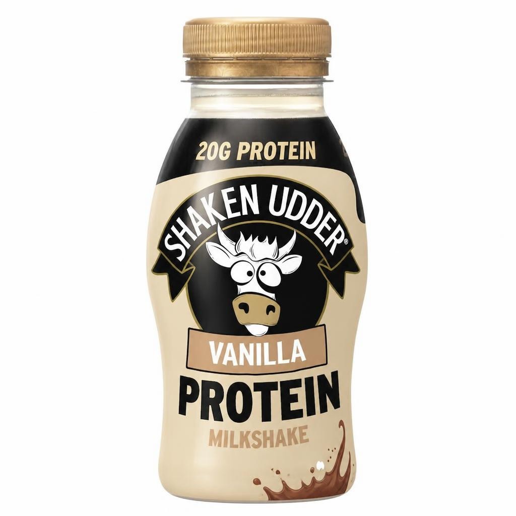 Shaken Udder Vanilla Protein Milkshake 330ml