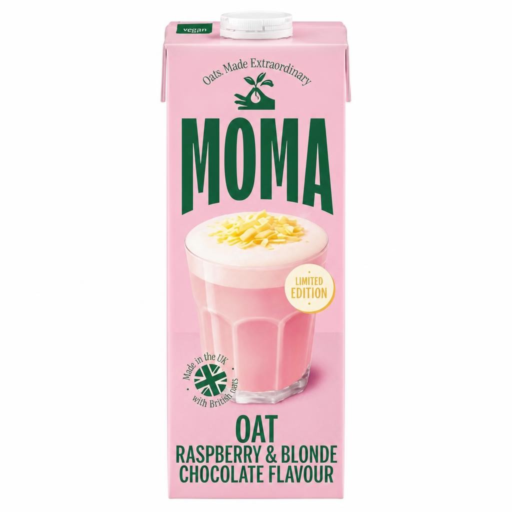 MOMA Raspberry & Blonde Chocolate Oat Drink