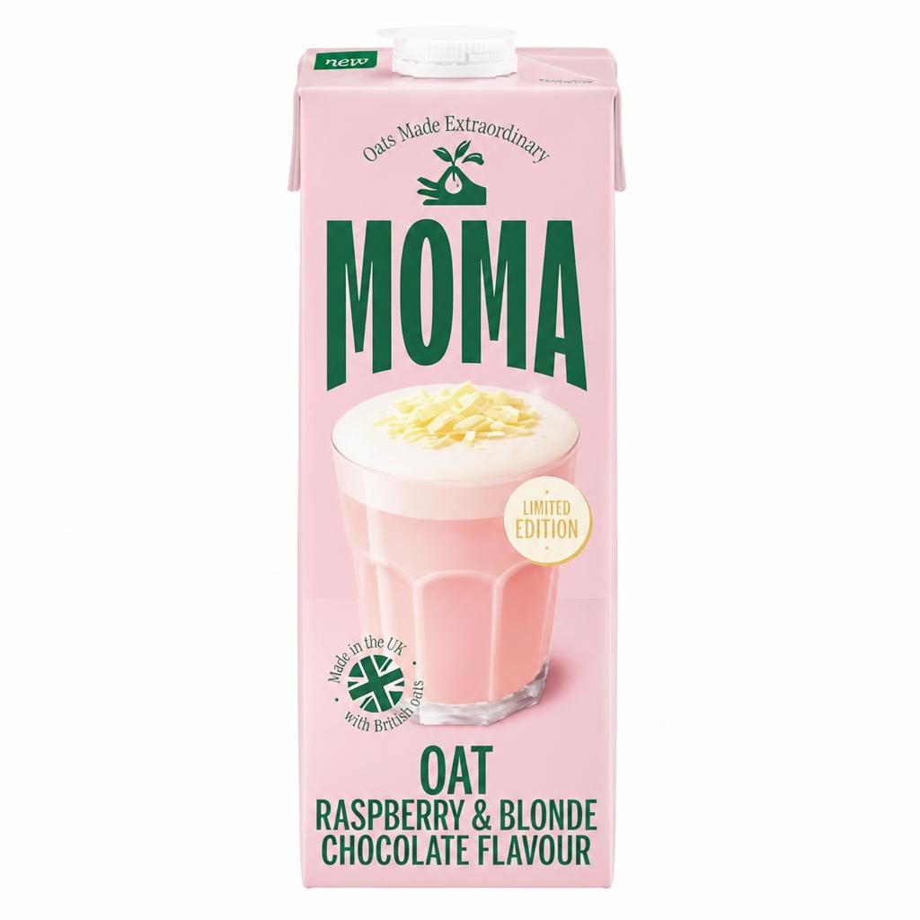MOMA Raspberry & Blonde Chocolate Oat Drink