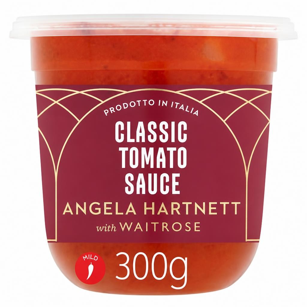 Angela Hartnett with Waitrose Classic Tomato Sauce