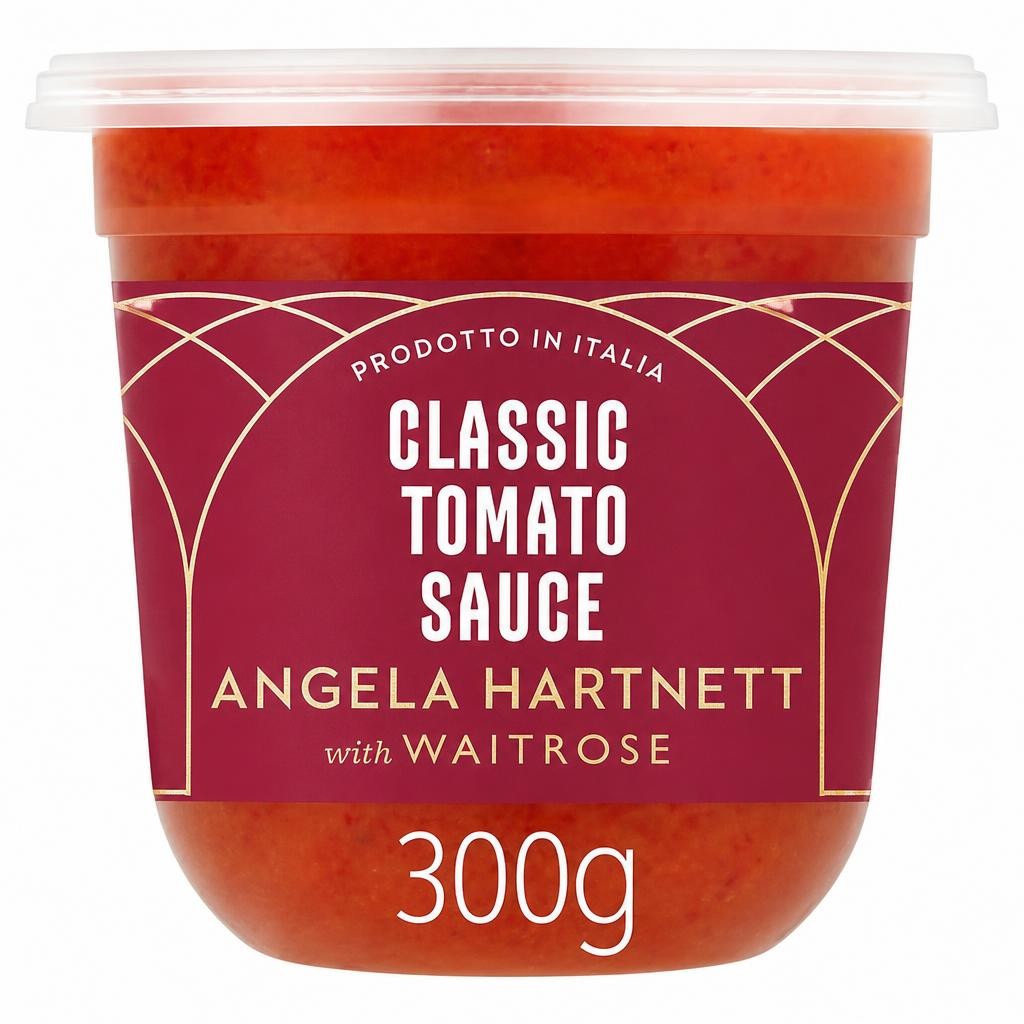 Angela Hartnett with Waitrose Classic Tomato Sauce