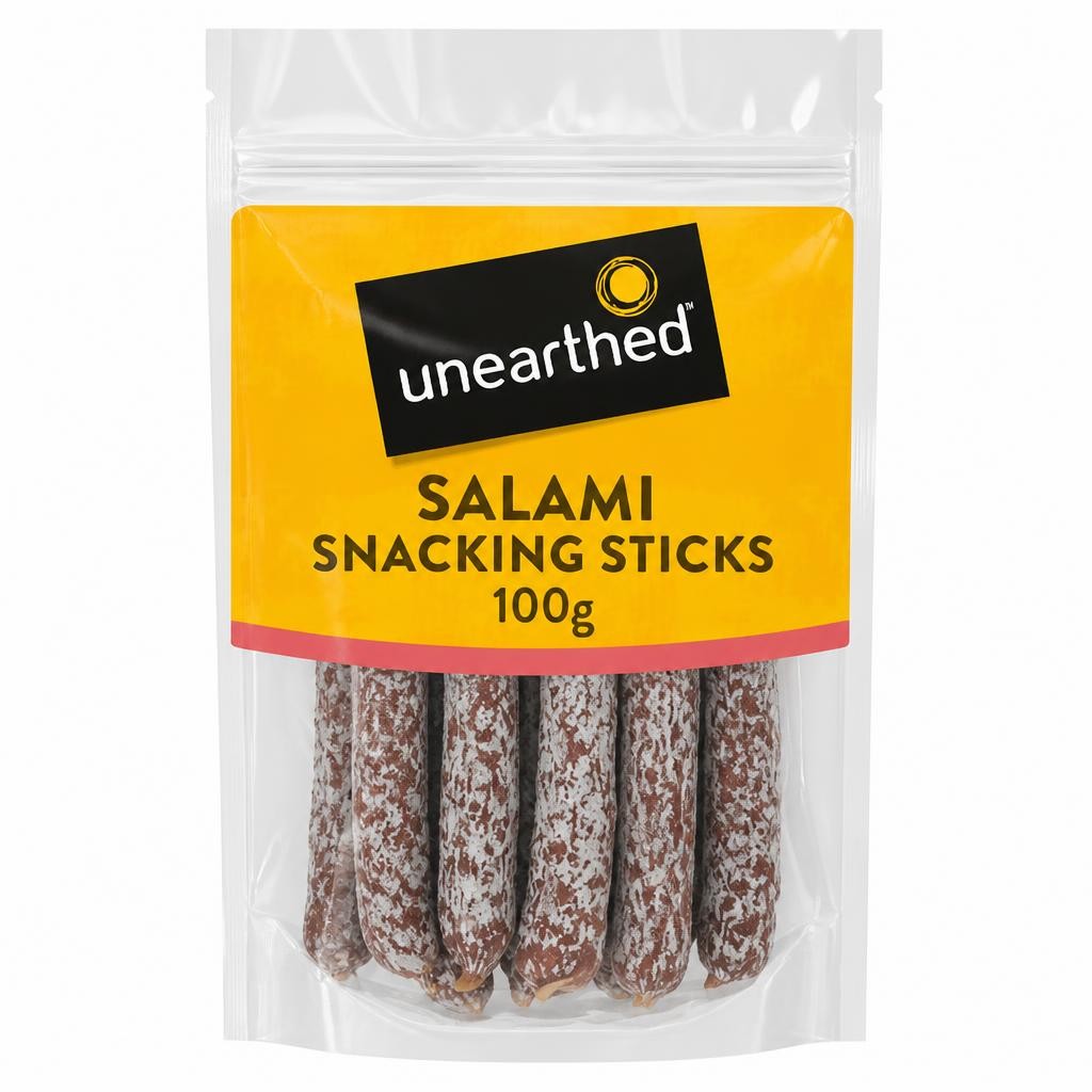 Unearthed Snacking Salami Sticks