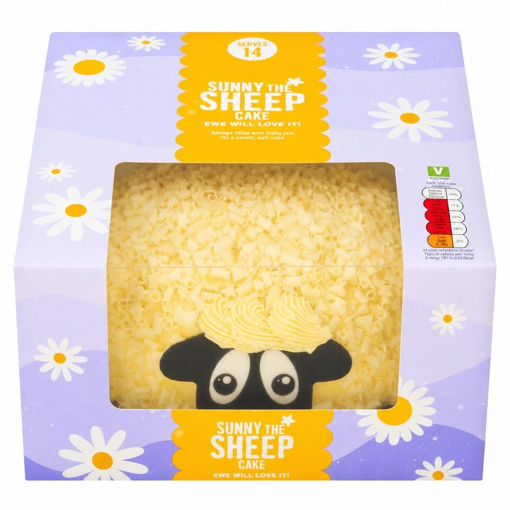Simply Delicious Sunny the Sheep Cake
