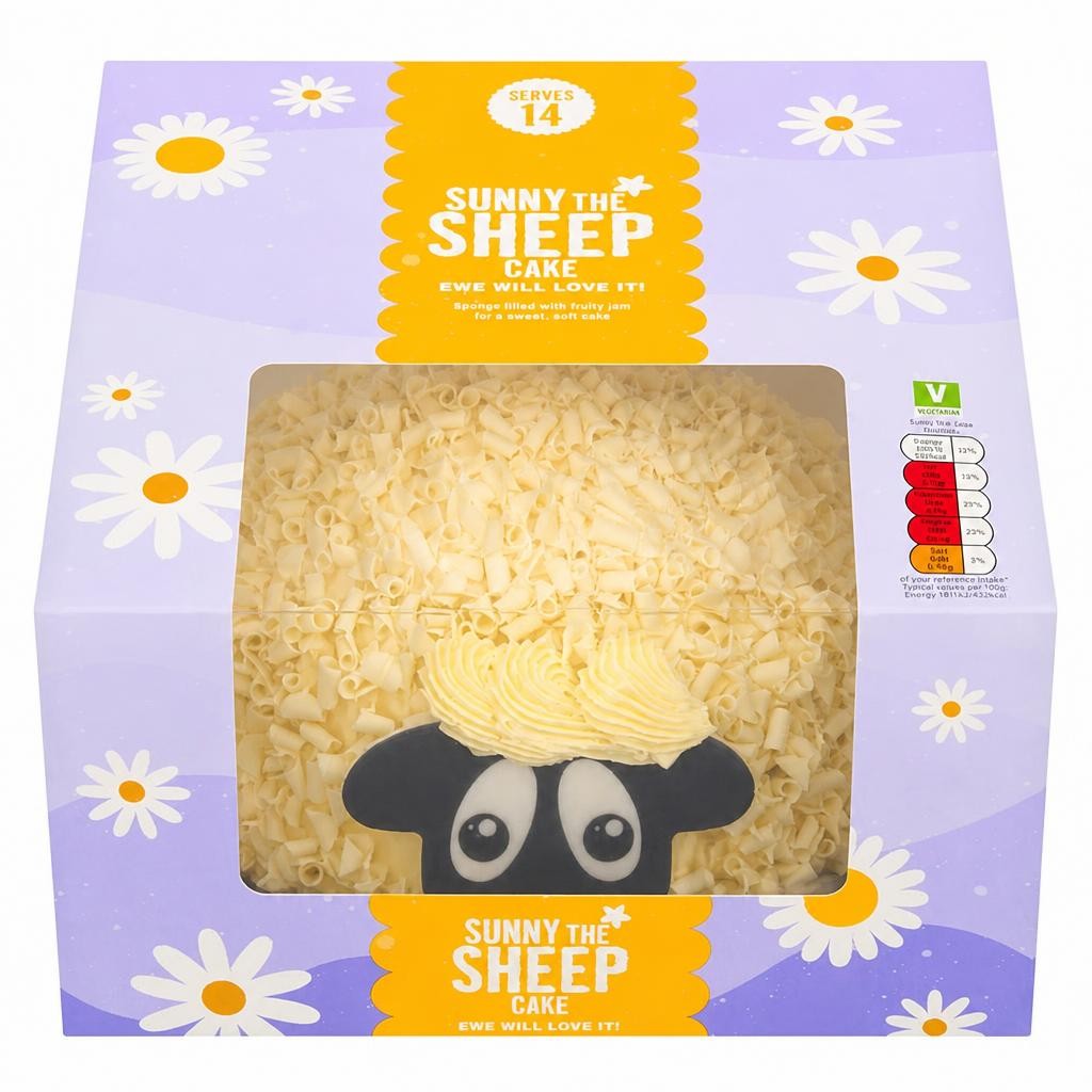 Simply Delicious Sunny the Sheep Cake