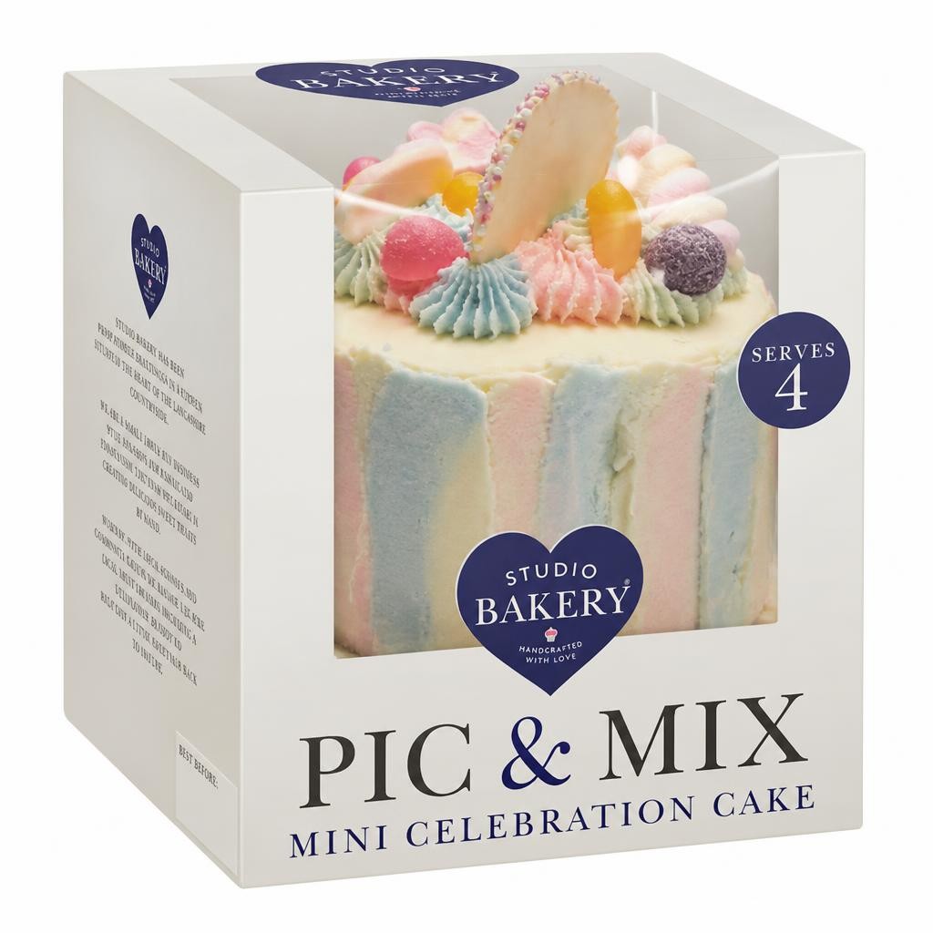 Studio Bakery Pick & mix Mini Vanilla Celebration Cake