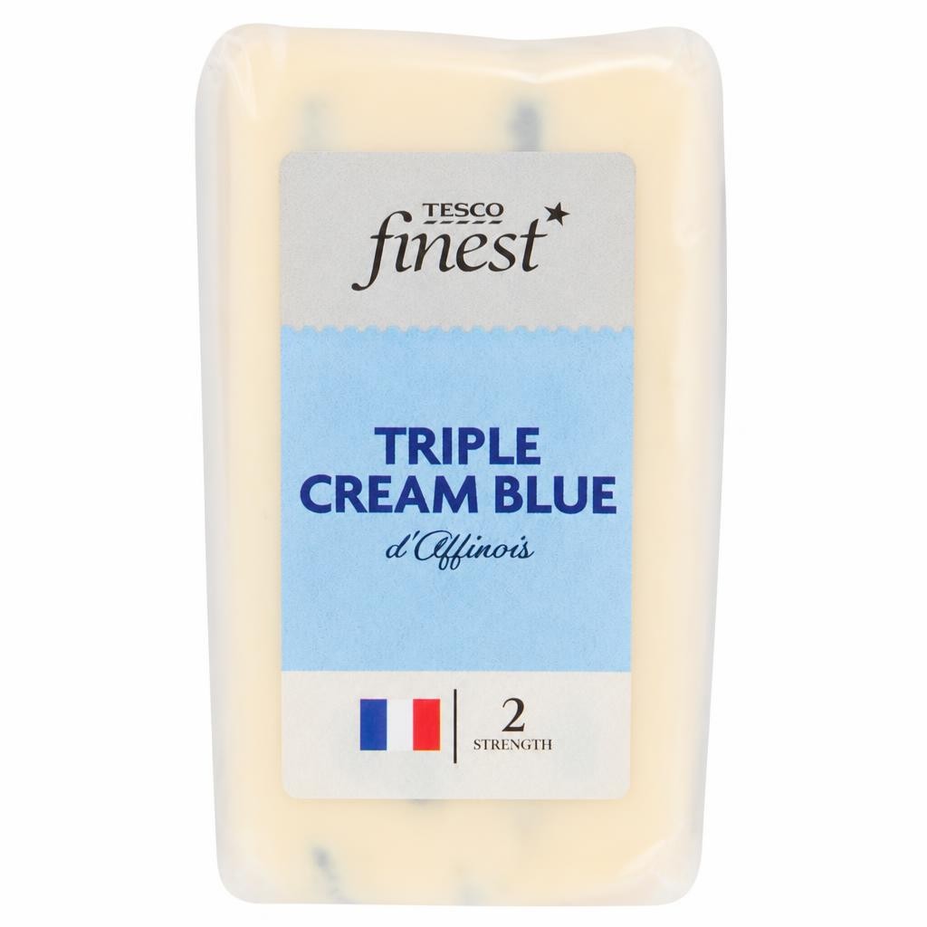 Tesco Finest Triple Cream Blue D’Affinois Cheese 160g