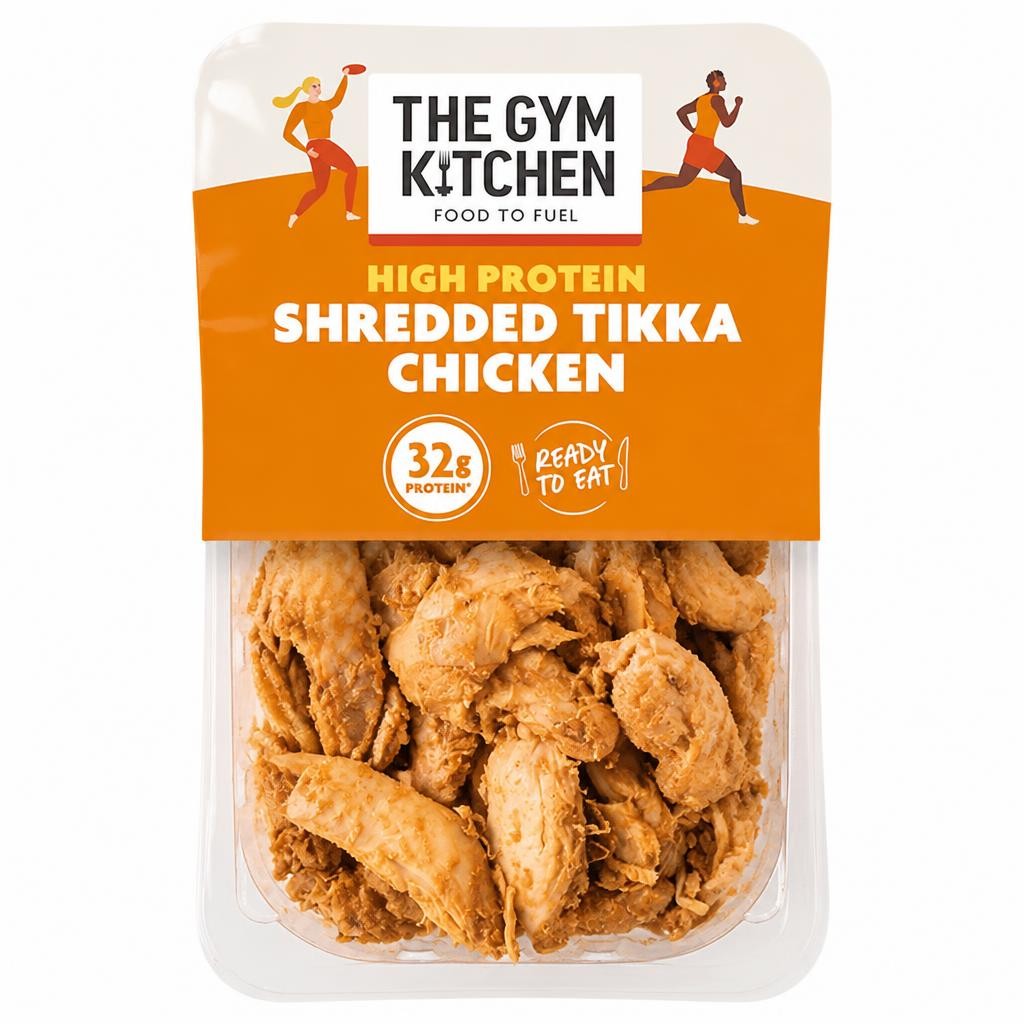 The Gym Kitchen Tikka Shredded Chicken 160g