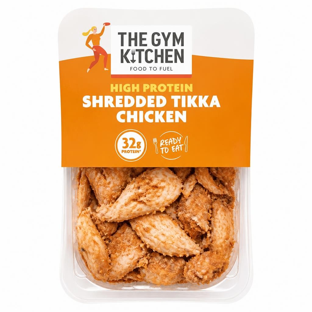 The Gym Kitchen Tikka Shredded Chicken 160g