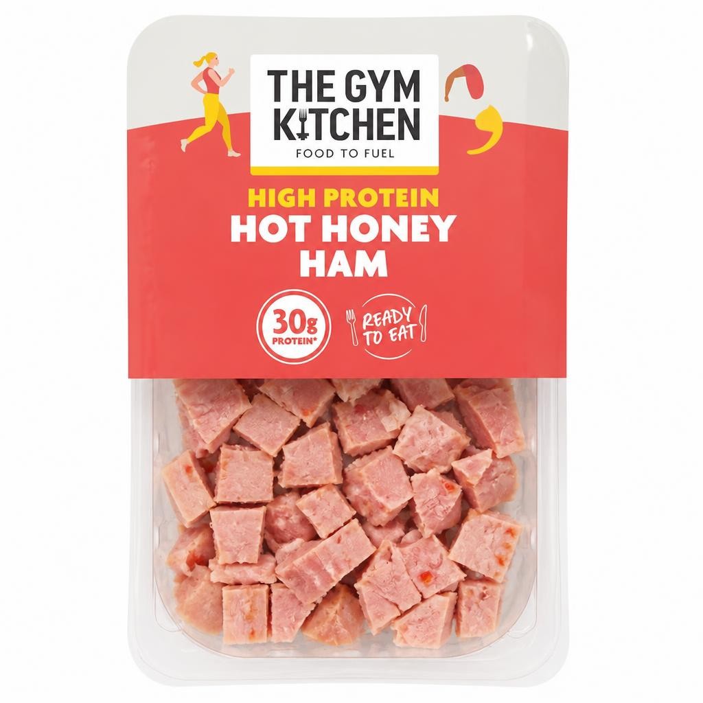 The Gym Kitchen Hot Honey Ham Chunks 160g