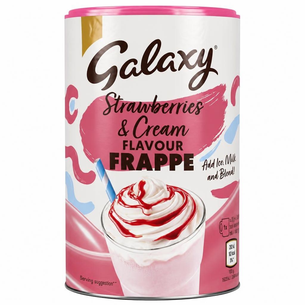 Galaxy Strawberries & Cream Frappe 280g