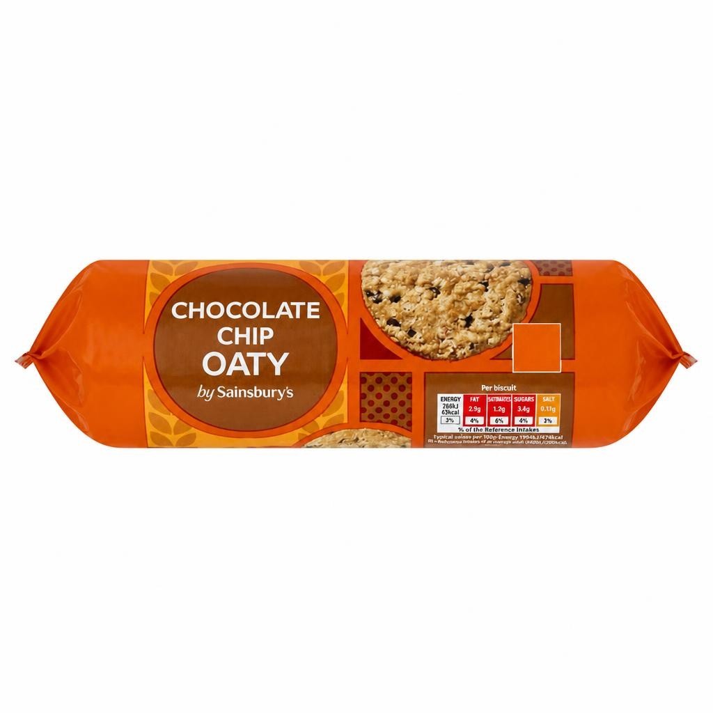 Sainsbury's 300g Chocolate Chip Oaty Biscuits