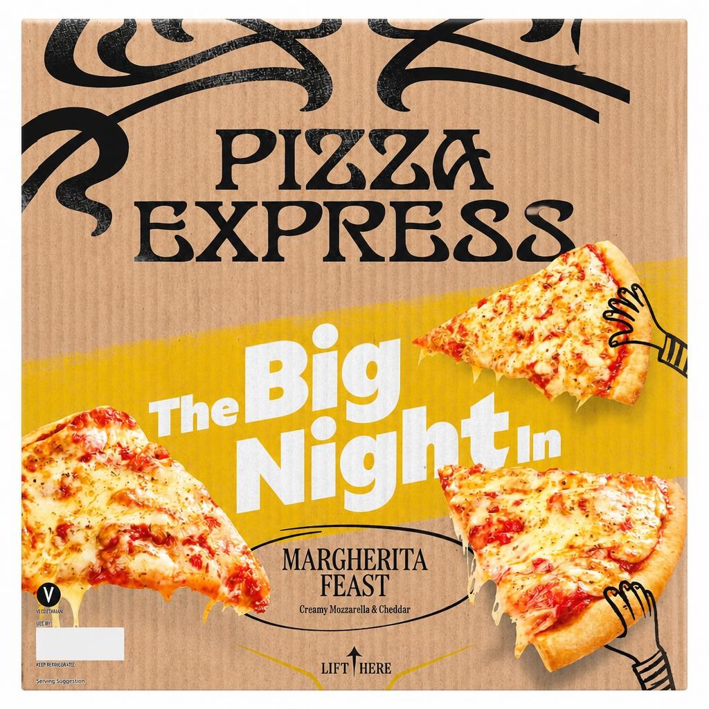 Pizza Express The Big Night In Margherita Feast 550g