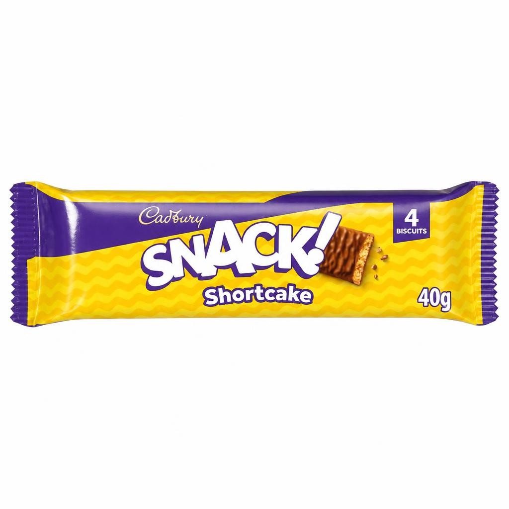 Cadbury Snack Shortcake Chocolate Biscuit 40g