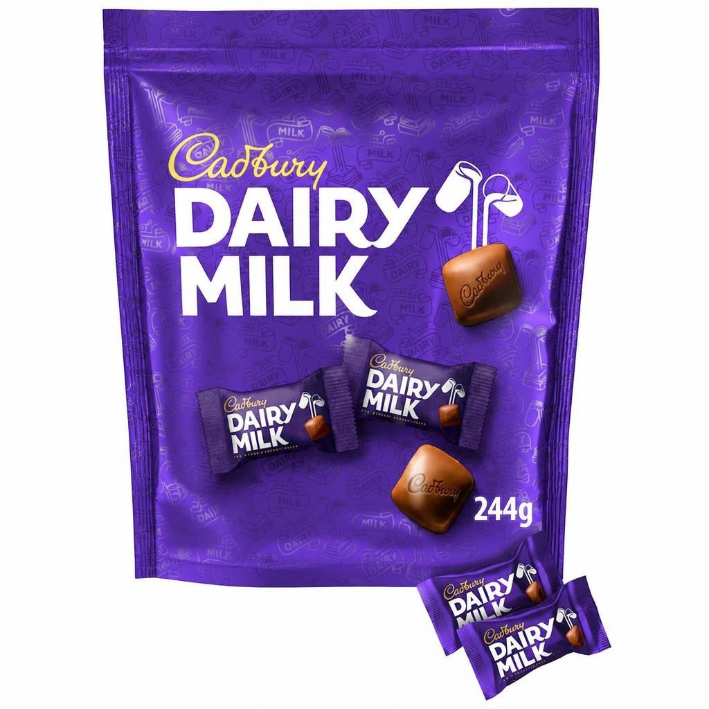 Cadbury Dairy Milk Chunk Pouch 244g