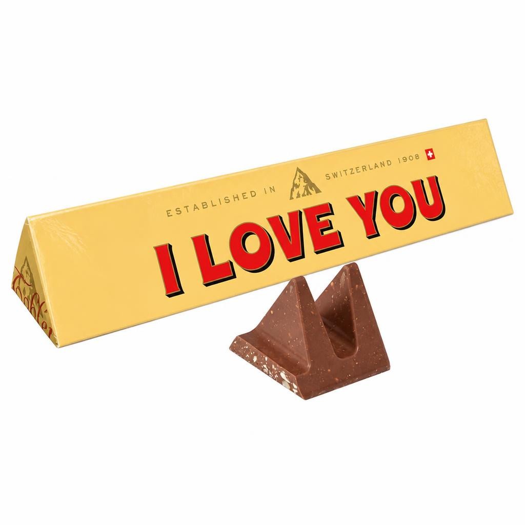 Toblerone I Love You Chocolate Gift Bar 340g
