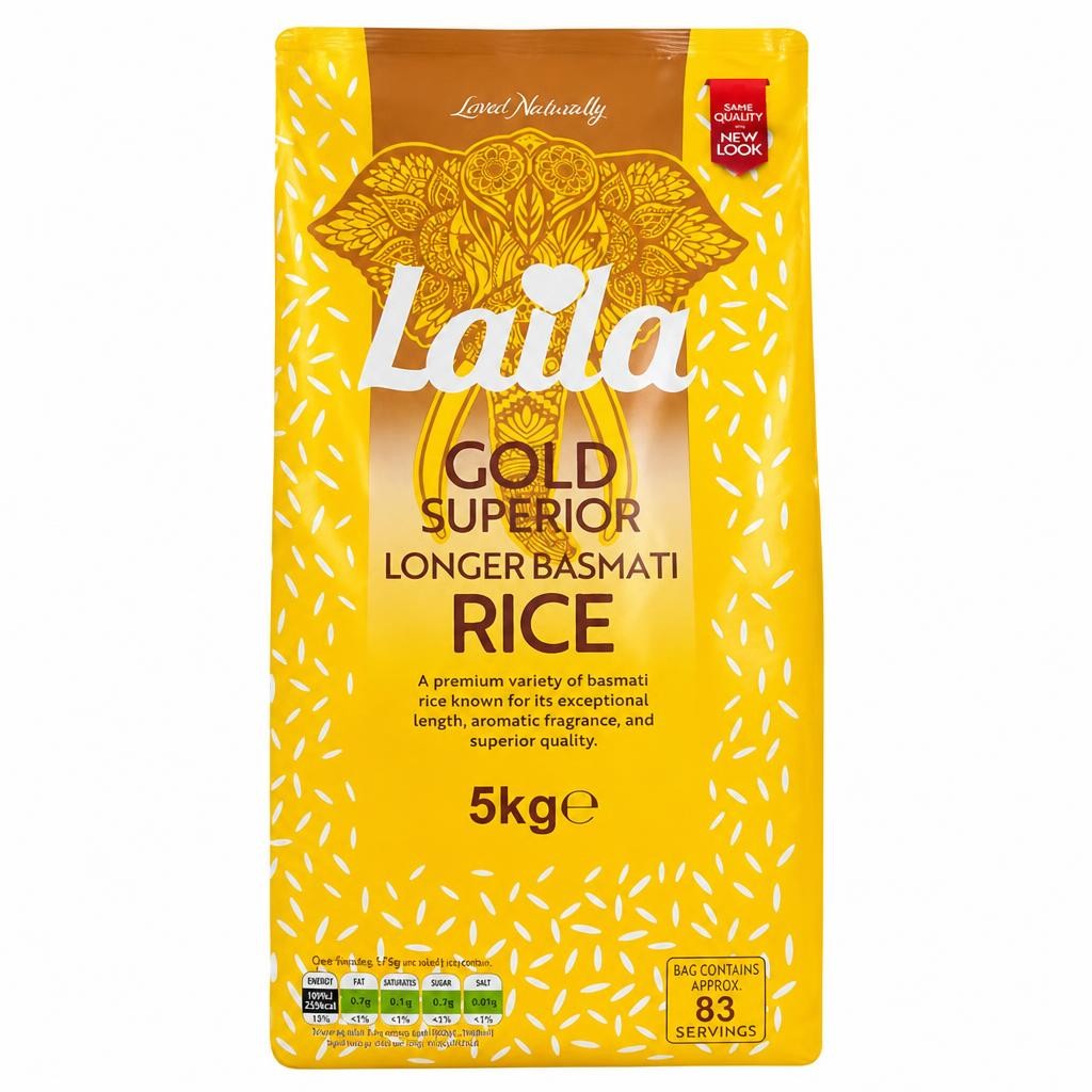 Laila Gold Basmati Rice 5kg