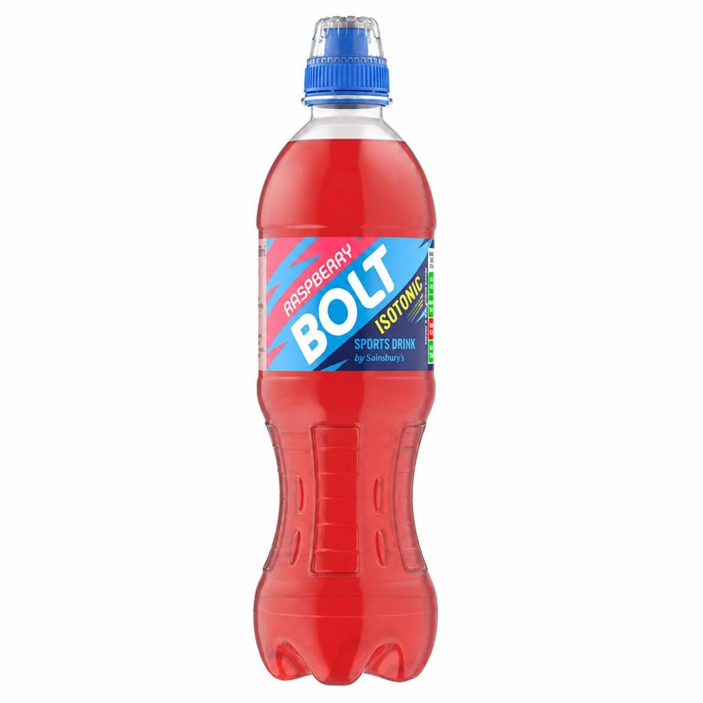 Sainsbury's 500ml Raspberry Bolt Isotonic Sports Drink