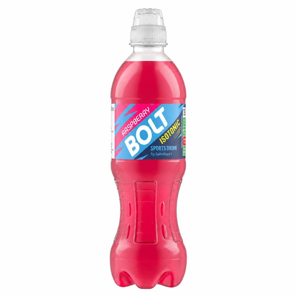 Sainsbury's 500ml Raspberry Bolt Isotonic Sports Drink