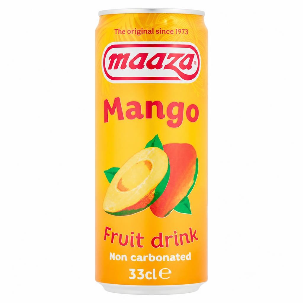Maaza Mango Can 330ml (Sugar levy applied)