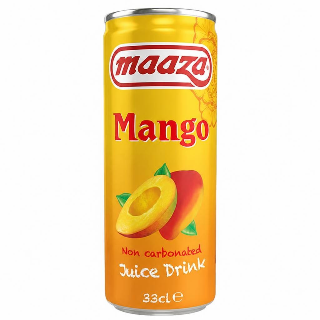Maaza Mango Can 330ml (Sugar levy applied)