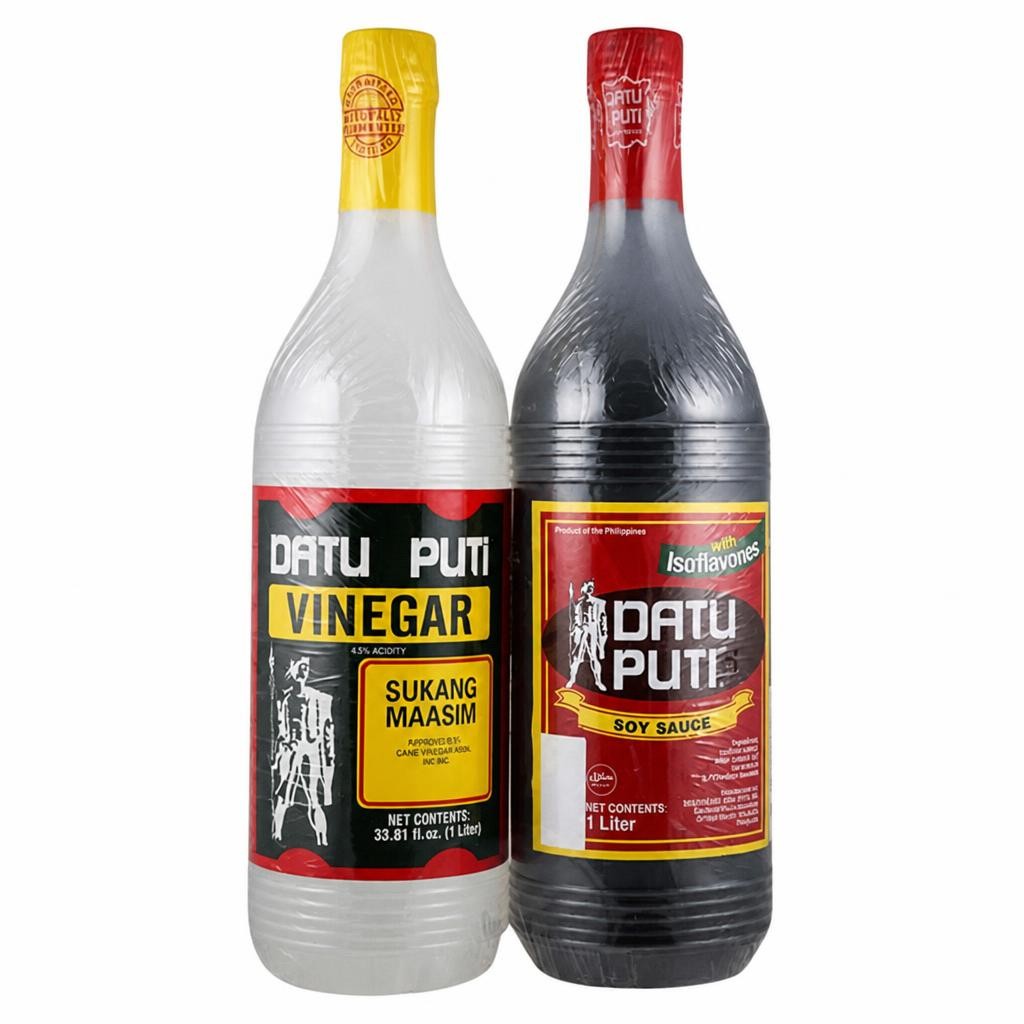 Datu Puti Vinegar Twin Value Pack Soy Sauce