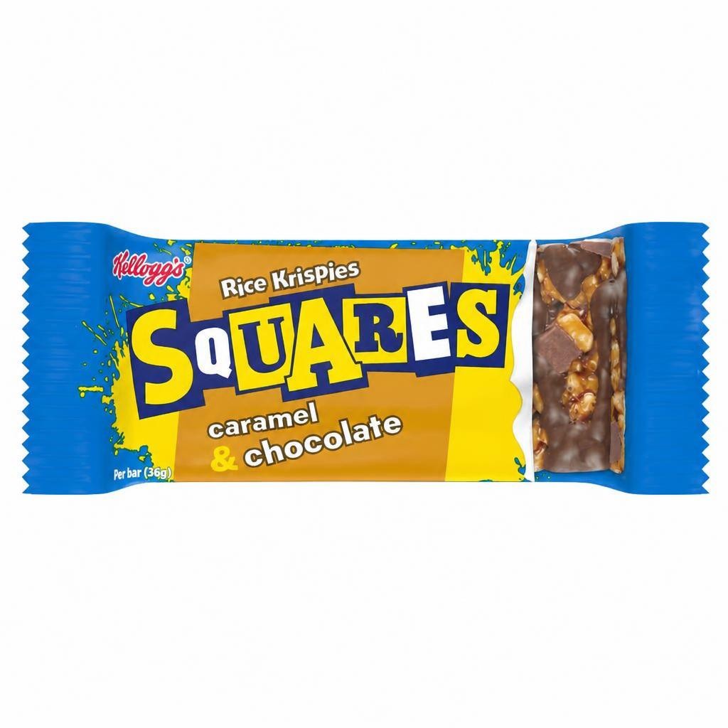 Kellogg's Rice Krispies Squares Caramel & Chocolate 36g